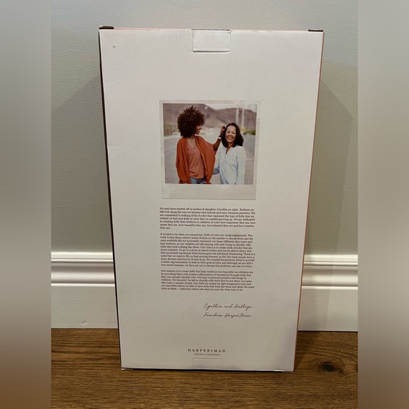 Harperiman Charlie 14” Handmade Linen Plush Doll - Picture 3 of 3